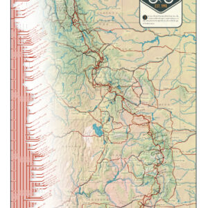 Great Divide Mountain Bike Route Poster